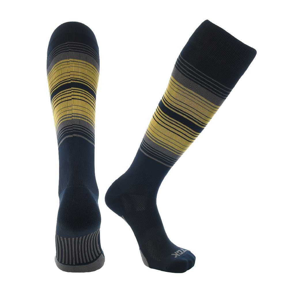 TCK Performance Baseball Socks - Dugout HYPE (DBO43) - Black/Granite/Old Gold