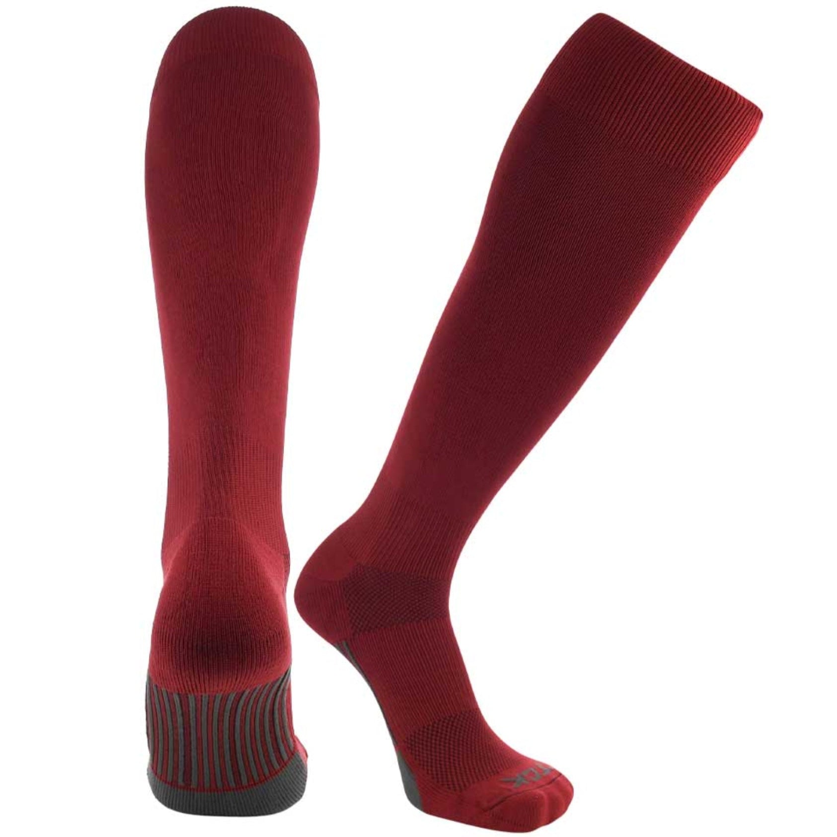 Dugout Series - Solid Colors OTC Socks (DNOA1) Cardinal Red