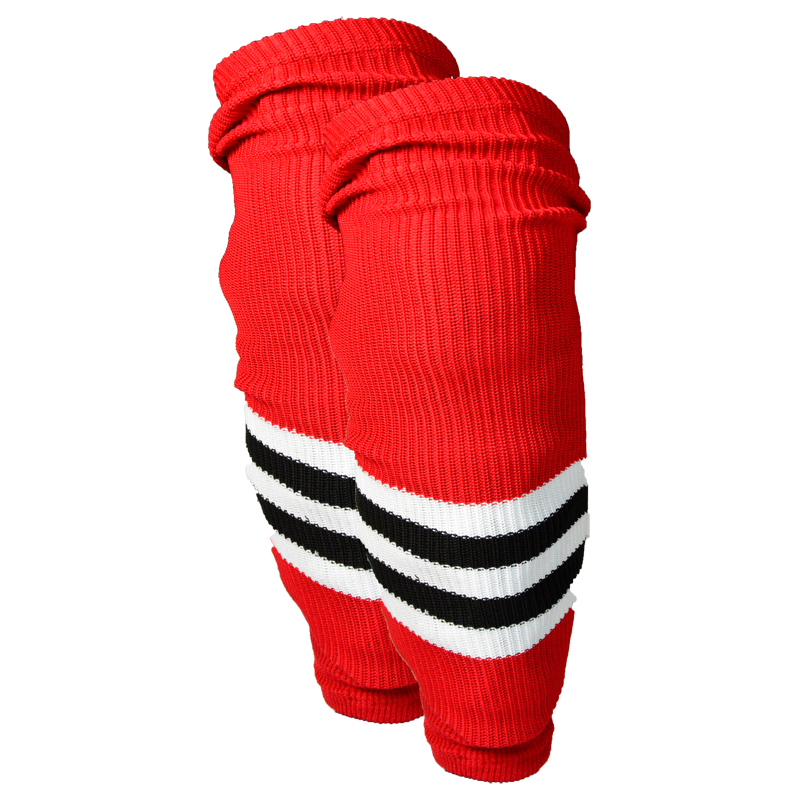 Pearsox Pro Weight Knit Ice Hockey Socks - Chicago (Black, Red or White) | Size Adult (30