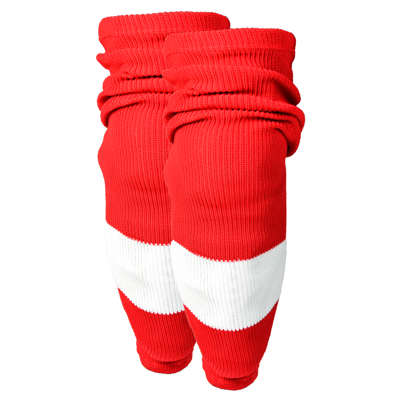 PearSox Pro Weight Knit Hockey Socks - Detroit (Red or White) | Size Adult (30