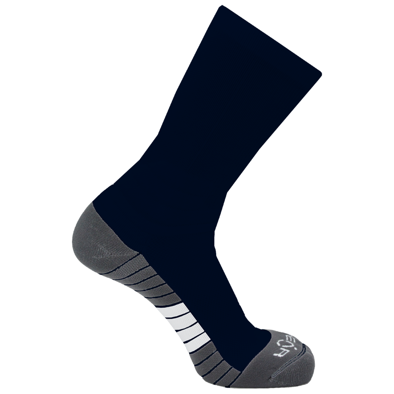 Pear Surge Crew Socks (SURCR) - Solid Color Performance Athletic Socks