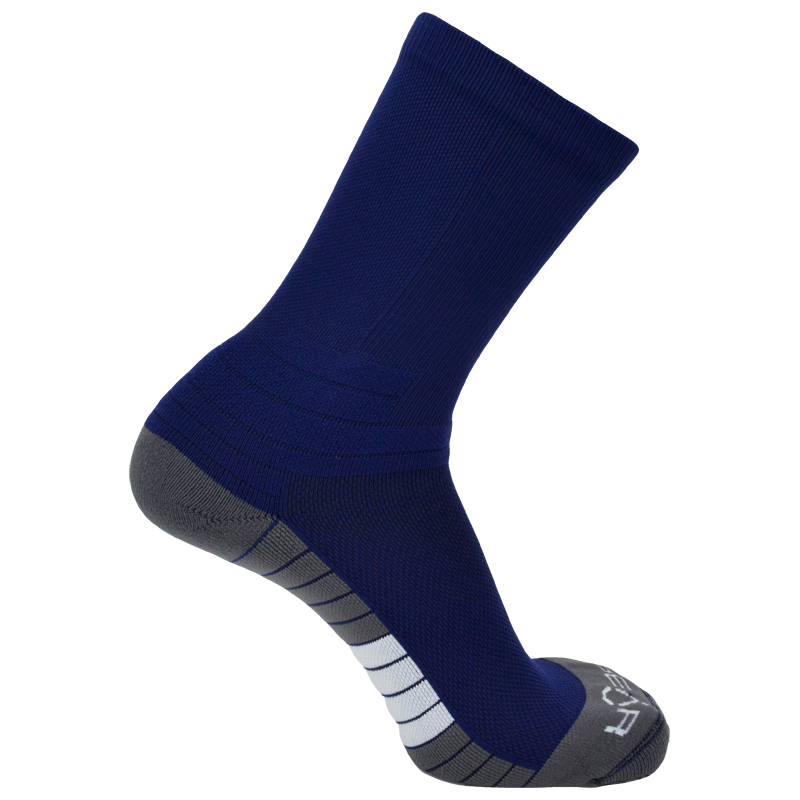 Pear Surge Crew Socks (SURCR) - Solid Color Performance Athletic Socks
