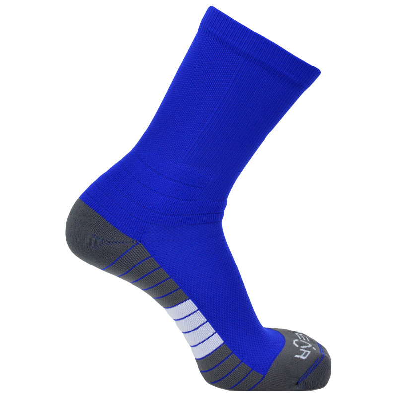 Pear Surge Crew Socks (SURCR) - Solid Color Performance Athletic Socks