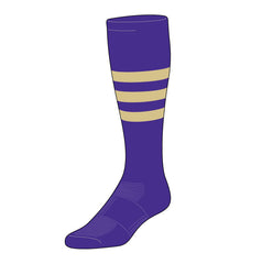Triple-Stripe Baseball Sock (BPS-B)