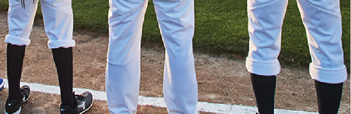 How do you roll baseball pants?