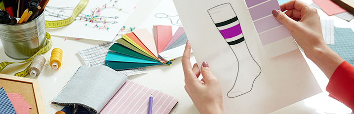 How to customize socks - DIY