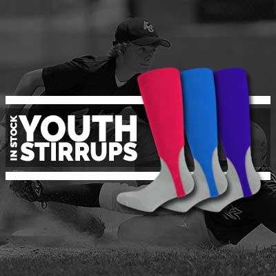 In-Stock Youth Baseball Stirrups