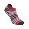 Wrightsock CoolMesh II Stripes - Tab Length - Anti Blister System