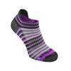 Wrightsock CoolMesh II Stripes - Tab Length - Anti Blister System