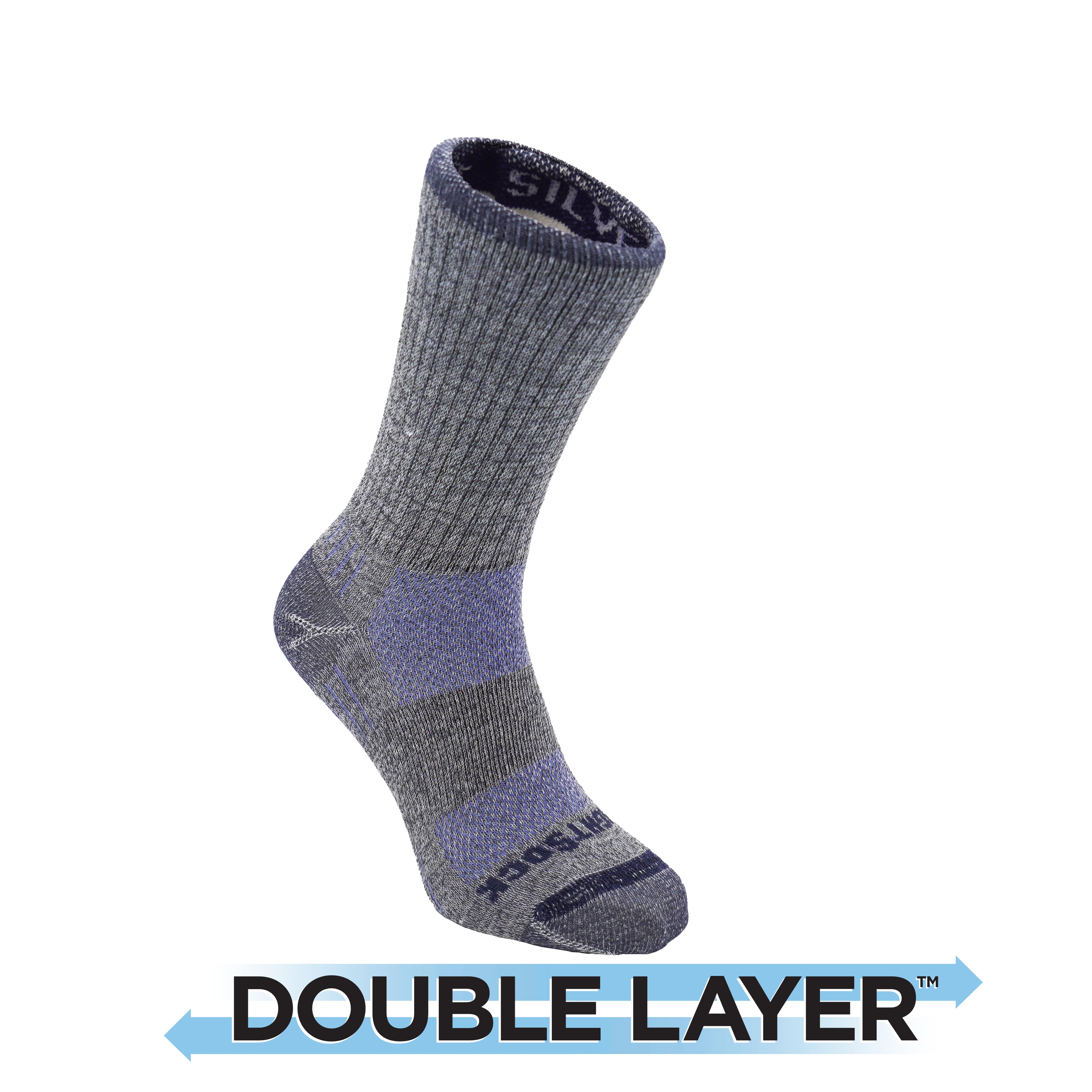 Wrightsock Silver Escape - Crew Length - Anti Blister System