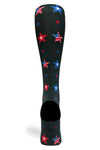 Crazy Compression Socks - USA Stars (Standard & Extra Wide)