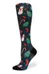 Crazy Compression Socks - Frosty's Party for the Holidays (Standard & Extra Wide)