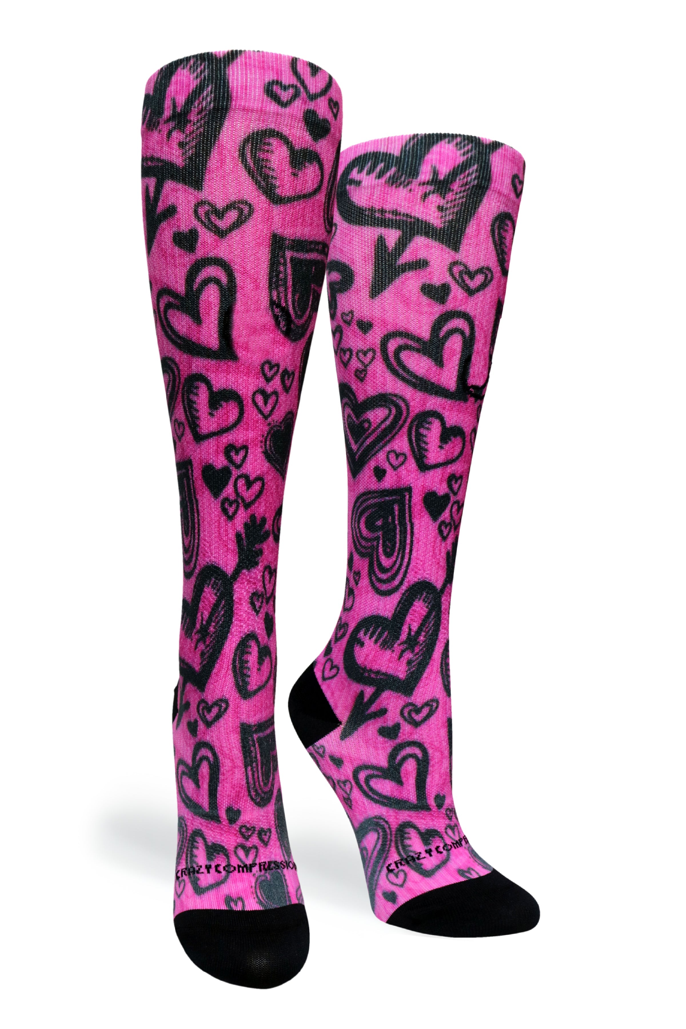 Crazy Compression Socks - Harmony  (Standard & Extra Wide)