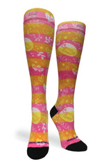 Crazy Compression Socks - Hello Baby - (Standard & Extra Wide)