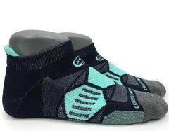 Crazy Compression Elite Running Socks - Navy & Mint