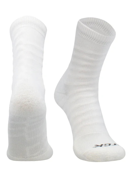 Compression Tape Sock – Ankle Support for Basketball & Football | Boost Circulation & Reduce Pain white with white