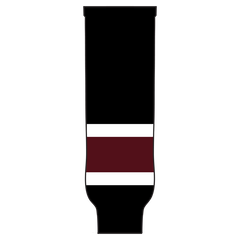 Pearsox Pro Weight Knit Ice Hockey Socks - Arizona (Black or Maroon)