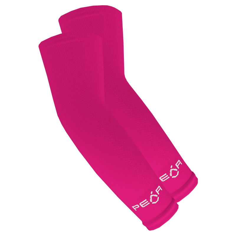 Pear Solid Color Arm Sleeves (ARMDES) neon pink