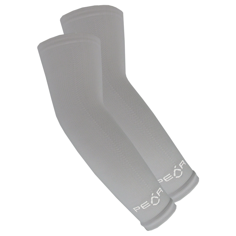 Pear Solid Color Arm Sleeves (ARMDES) silver or gray