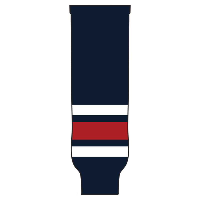 Pearsox Pro Weight Knit Ice Hockey Socks - Columbus (Navy or White)