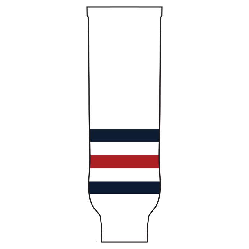 Pearsox Pro Weight Knit Ice Hockey Socks - Columbus (Navy or White)
