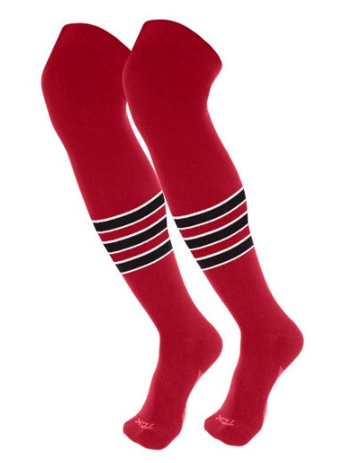 Select Calzini da calcio Striped Corto - Bianco