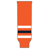 Pearsox Pro Weight Knit Ice Hockey Socks - Edmonton (Navy, Orange or White)