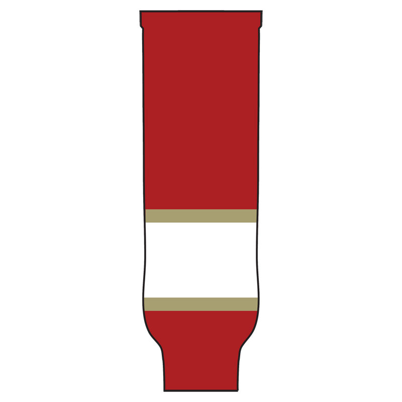 Pearsox Pro Weight Knit Ice Hockey Socks - Florida (Scarlet Red or White)