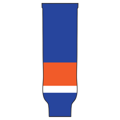 Pearsox Pro Weight Knit Ice Hockey Socks - Islanders (Royal Blue or White)