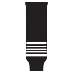 Pearsox Pro Weight Knit Ice Hockey Socks - New Jersey (Black, Scarlet Red or White)