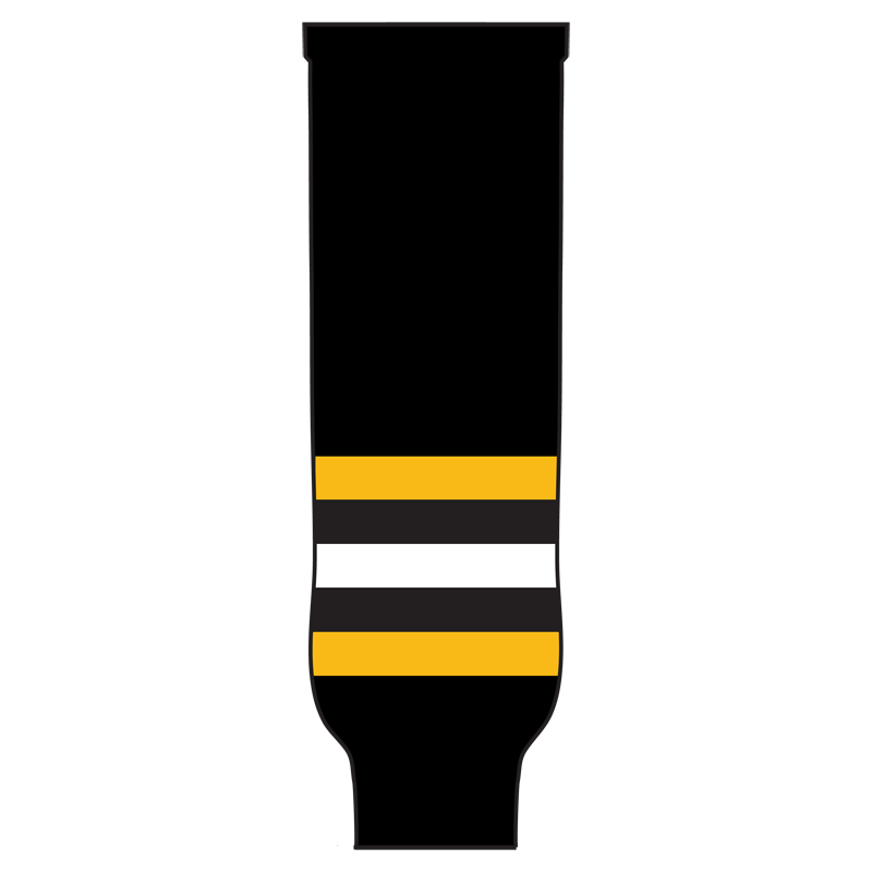 Pearsox Pro Weight Knit Ice Hockey Socks - Pittsburgh (Black or White)