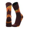 Sunset Merino Wool Crew Socks (WC3179)