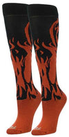Krazisox Flames Over the Calf / Knee High Socks (LPFLM)