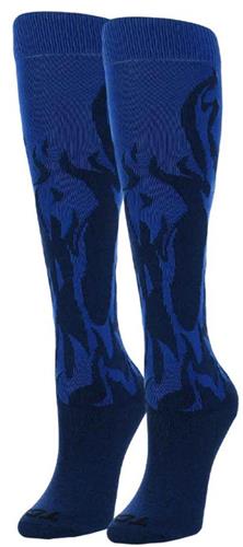 Krazisox Flames Over the Calf / Knee High Socks (LPFLM)