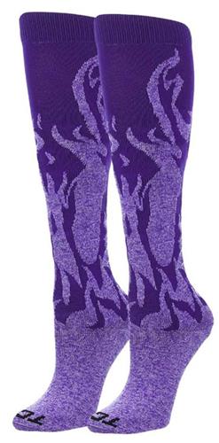 Krazisox Flames Over the Calf / Knee High Socks (LPFLM)