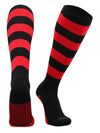 tck-socks-black-scarlet-large-hoop-striped-rugby-socks-