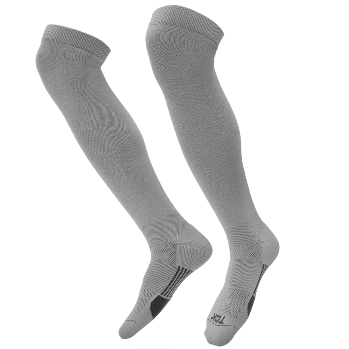 Dugout Over the Knee Baseball Socks | Elite Athletic Sock - grey