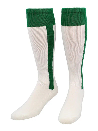 tck-socks-kelly-green-white-classic-2-n-1-softball-and-baseball-stirrup-socks