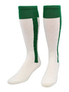 tck-socks-kelly-green-white-classic-2-n-1-softball-and-baseball-stirrup-socks