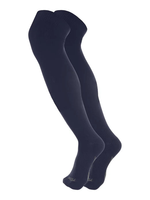 Dugout Over the Knee Baseball Socks | Elite Athletic Sock navy blue