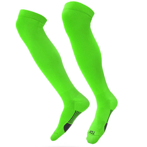 Dugout Over the Knee Baseball Socks | Elite Athletic Sock - neon green