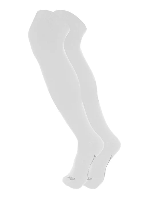 Dugout Over the Knee Baseball Socks | Elite Athletic Sock white
