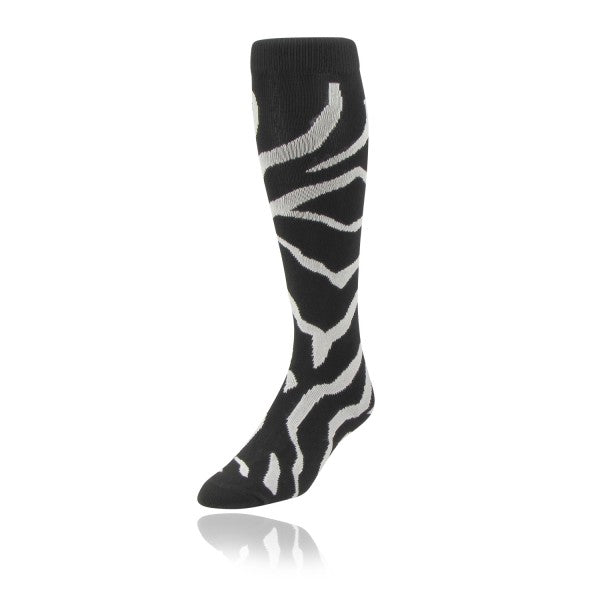 Krazisox Zebra Striped Sock - 10 Color Combos (LPZ61, LPZ81)