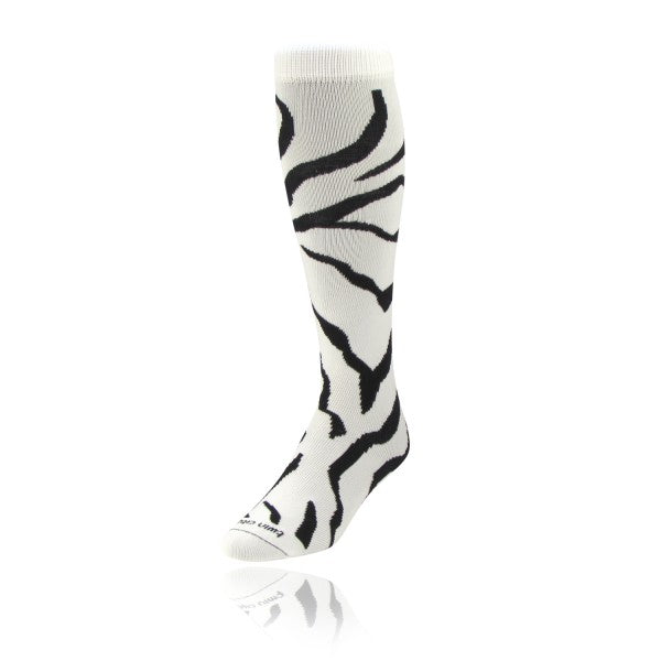 Krazisox Zebra Striped Sock - 10 Color Combos (LPZ61, LPZ81)