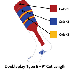 Doubleplay Custom Stirrup Sock Type E