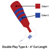 Doubleplay Custom Stirrup Sock Type A (Low Minimum & Fast Shipping)