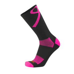 Pink Ribbon - Breast Cancer Awareness Crew Socks IN-STOCK (LBCC3)