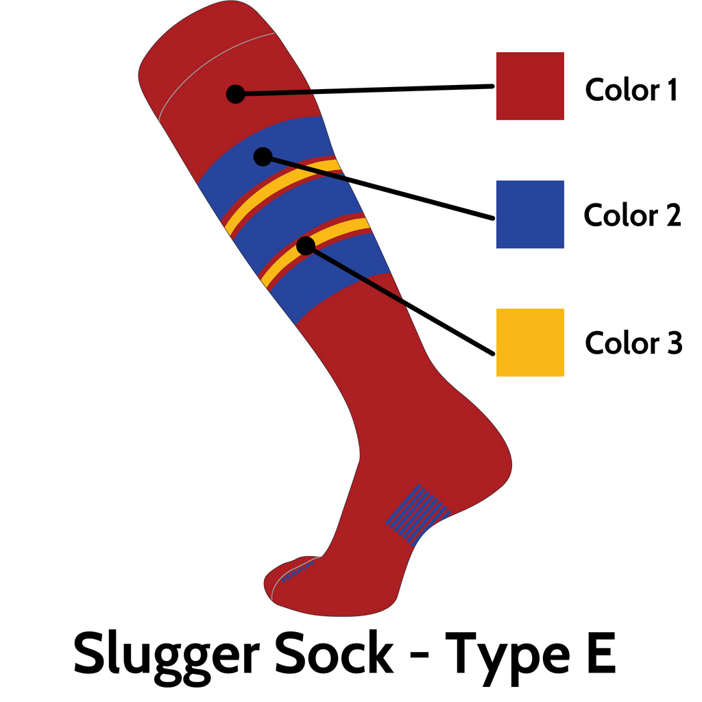 Slugger Custom Sock Type E