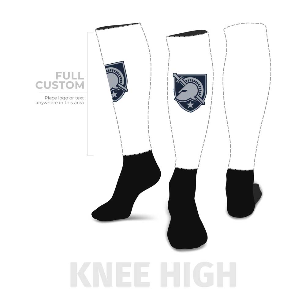 Design Your Own - Knee-High - Half Custom Printed Sock - SocksRock.com